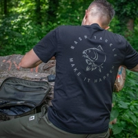 Nash Make It Happen Carp Logo T-Shirt Black